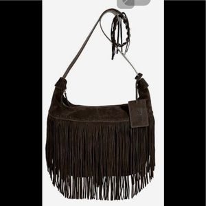 Ralph Lauren Limited Edition Brown suede bag